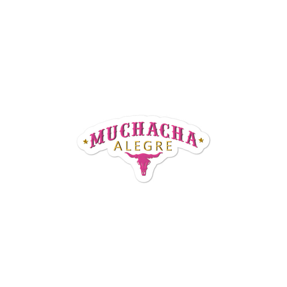 Muchacha Alegre Sticker