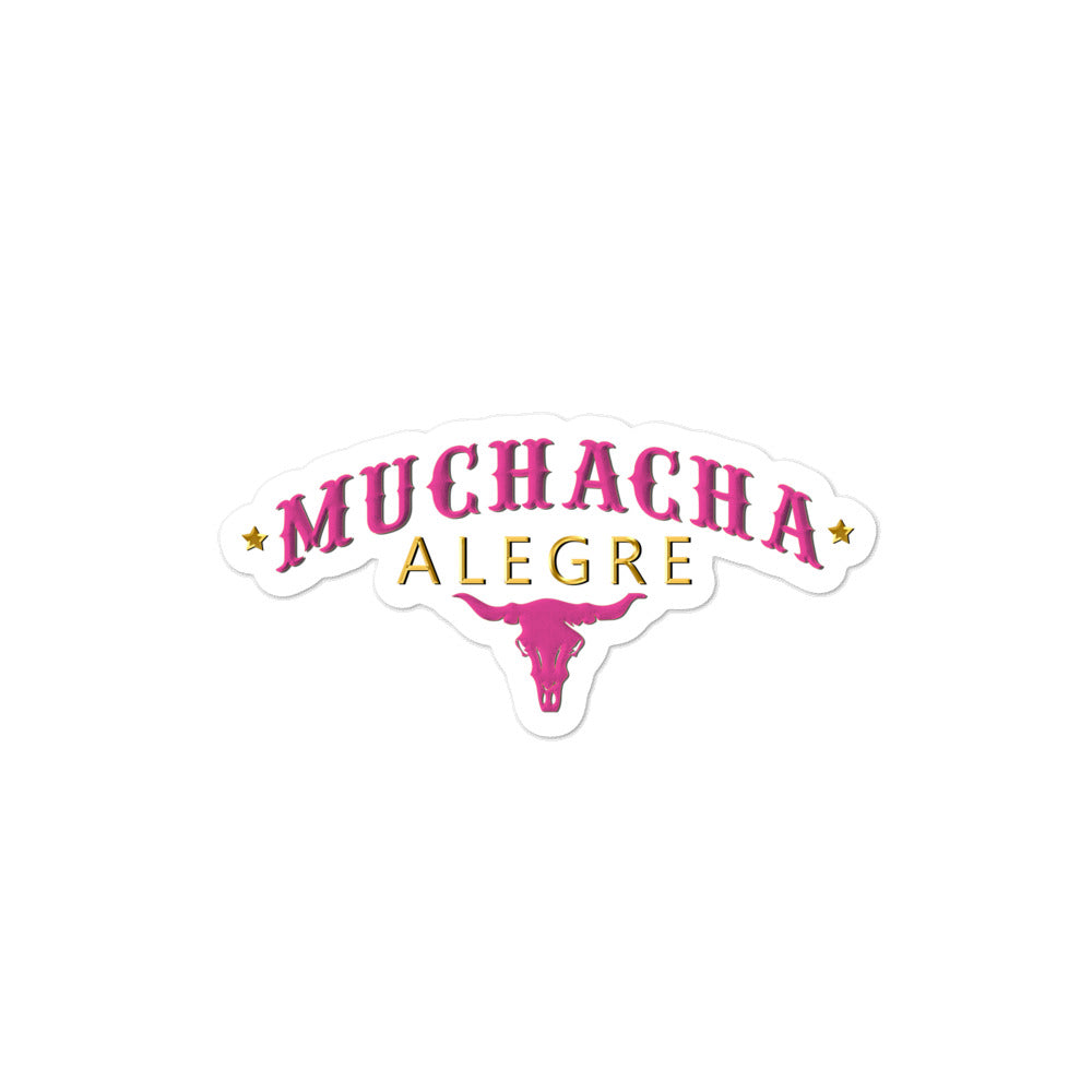 Muchacha Alegre Sticker